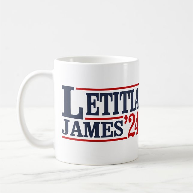 Mug Letitia James 2024 (Gauche)