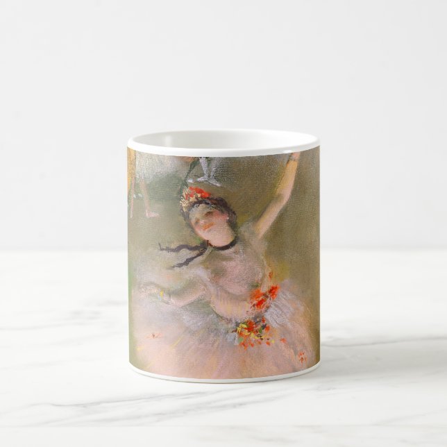 Mug L'étoile (danseur sur l'étape) par Edgar Degas (Centre)