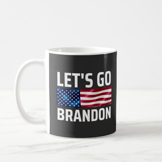 Mug lets go brandon lets go brandon (Gauche)