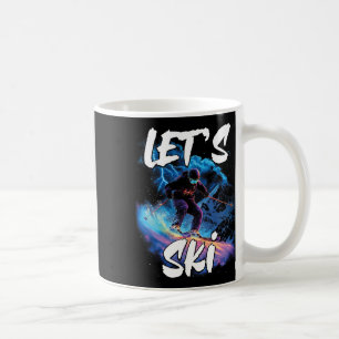 Mug Lets Ski alpin Gear Ski d'hiver Ski d'hiver G