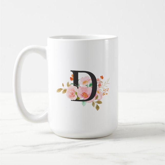 Mug Letter D (Gauche)