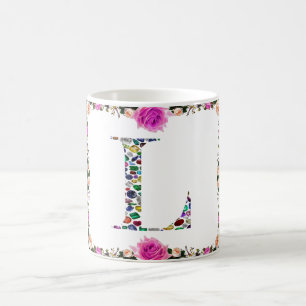Mug Letter L monogram