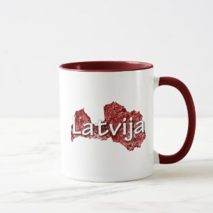 Mug Lettonie