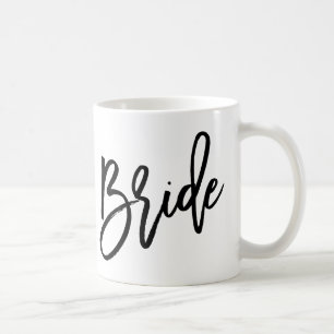 Mug Lettrage à la mode de jeune mariée