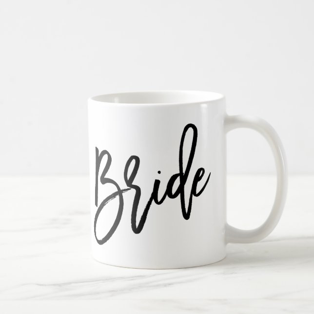 Mug Lettrage à la mode de jeune mariée (Droite)