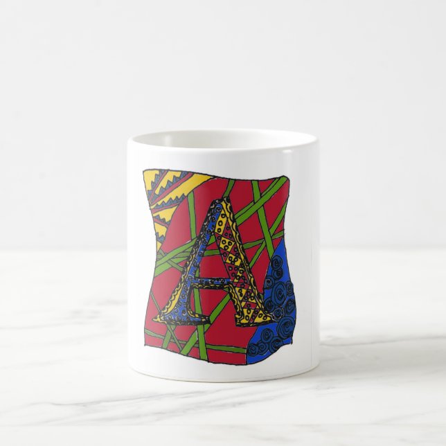 Mug Lettre A (Centre)