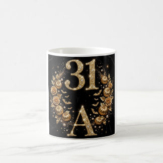 Mug Lettre Anniversaire 31 ans Halloween Luxe