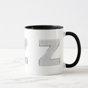 Mug Lettre argentée Z