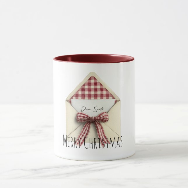 Mug Lettre au Père Noël de Noël  (Centre)