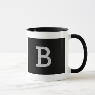 Mug Lettre B de monogramme