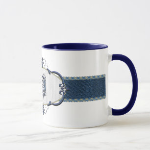 Mug LETTRE Bleue MONOGRAPHIQUE I Rothenburg