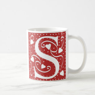 Mug LETTRE COEUR mariage S