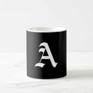 Mug Lettre d'alphabet A,