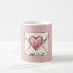 Mug Lettre d'amour cœur