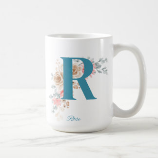 Mug LETTRE DE BOUGIE DE CafÉ PERSONNALISÉE R