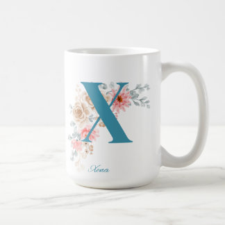 MUG LETTRE DE CABINE PERSONNALISÉE X