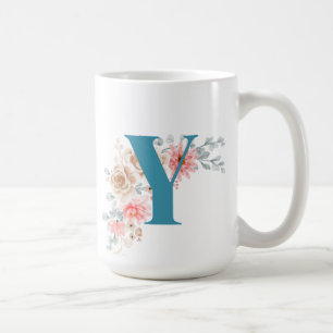 MUG LETTRE DE CABINE Y PERSONNALISÉE