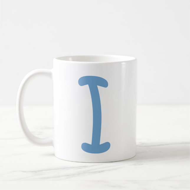 Mug Lettre de l'alphabet I (Gauche)