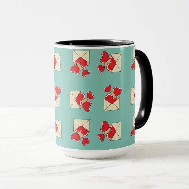 Mug Lettre de love (Devant droit)