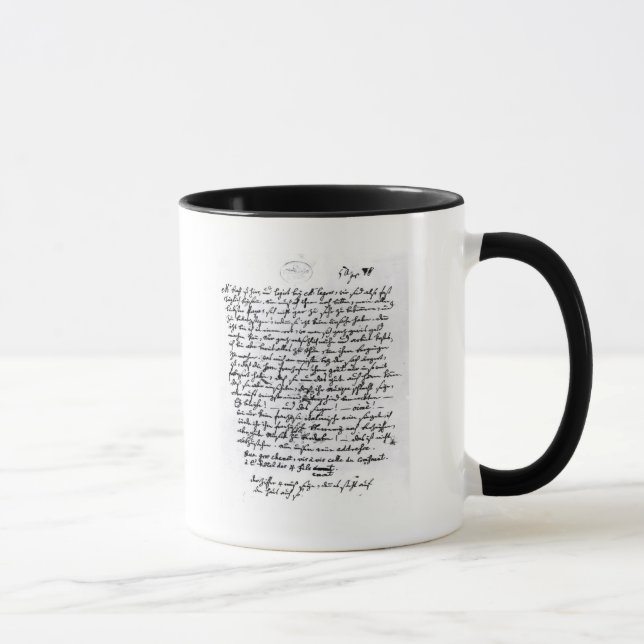 Mug Lettre de Mozart à son père, le 5 avril (Droite)