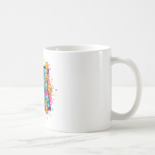 Mug LETTRE Emoji Coloré M BOUGIE