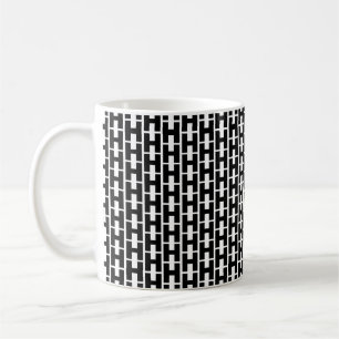 Mug Lettre en gras H Motif alphabet