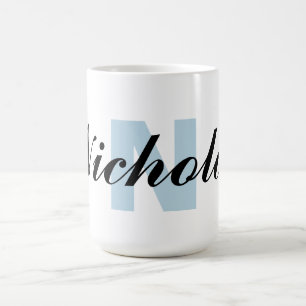 Mug Lettre et nom de monogramme