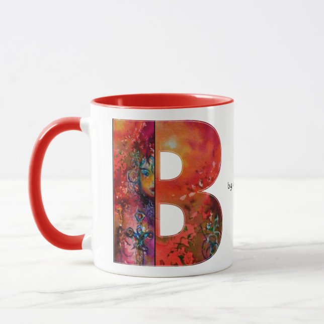 MUG LETTRE EXCALIBUR B / MONOGRAM IMAGINAIRE (Gauche)