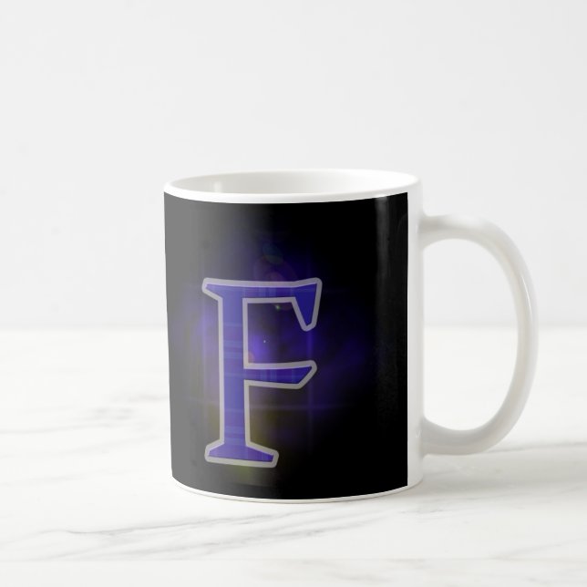 Mug Lettre F (Droite)