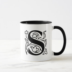 Mug Lettre fantaisie S