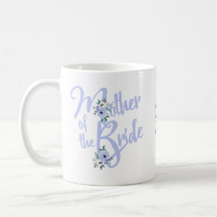 Mug Lettre florale de la mère de la mariée Mariage per