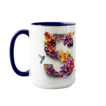 LETTRE Florale personnalisée S