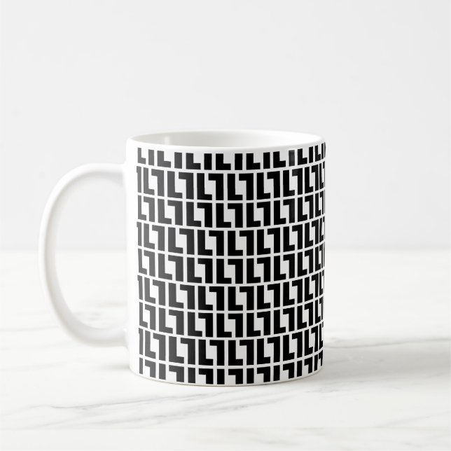 Mug LETTRE GRECQUE L Motif Alphabet (Gauche)