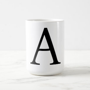 MUG LETTRE INITIALE MONOGRAPHIQUE CONTINUE