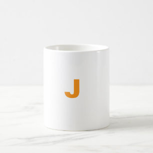 Mug lettre J customisée