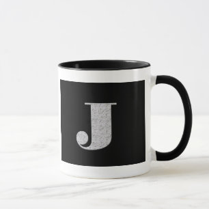 Mug Lettre J de monogramme
