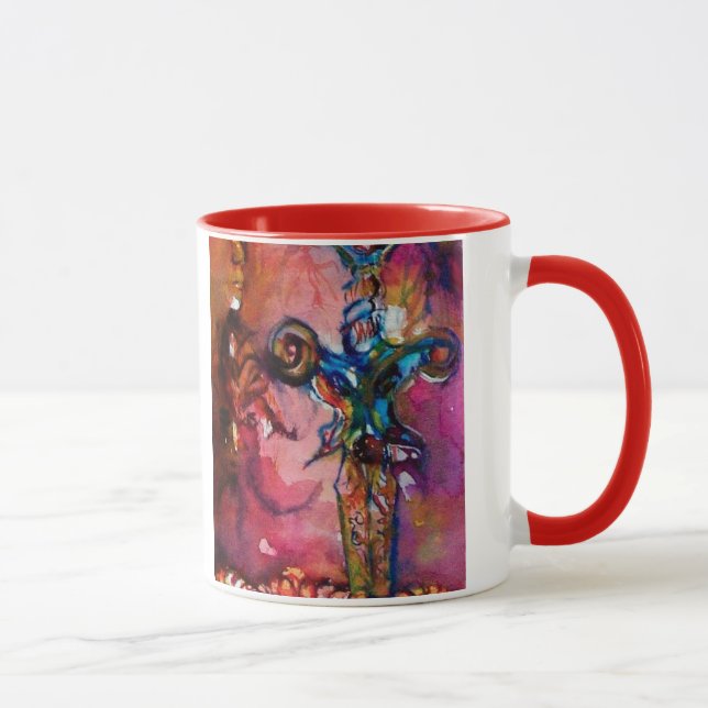 MUG LETTRE K EXCALIBUR / MONOGRAM IMAGINAIRE (Droite)