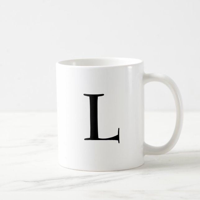 Mug "Lettre L " (Droite)