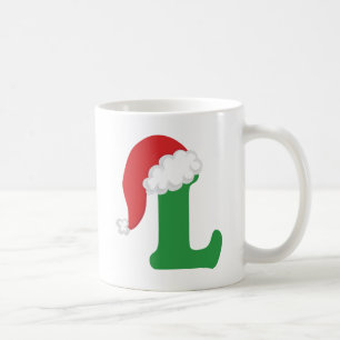Mug Lettre L alphabet de Noël