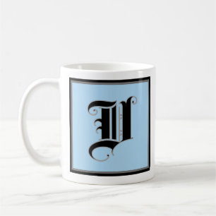 Mug LETTRE MAJUSCULE Calligraphique V