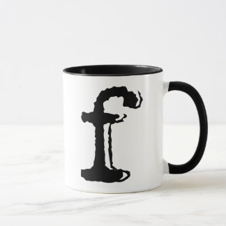 Mug lettre minuscule f