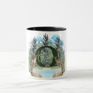 MUG LETTRE MONOGRAPHIQUE PERSONNALISÉE O CHAQUE CHAÎNE