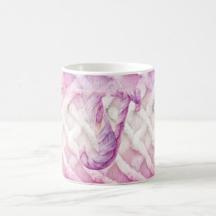 MUG LETTRE POPULAIRE ROSE CHAUD POPULAIRE Y