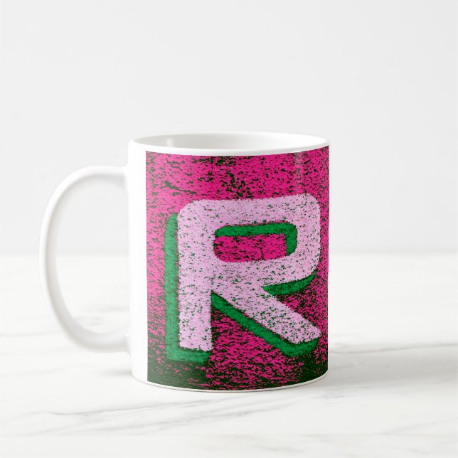 Mug Lettre r (Gauche)