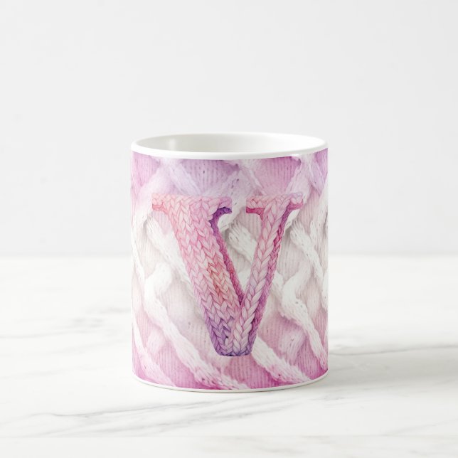 MUG LETTRE ROSE CHAUDE ROSE POPULAIRE OU (Centre)