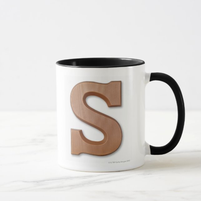 Mug Lettre s de chocolat (Droite)
