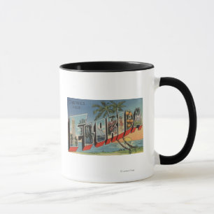 Mug Lettre ScenesFlorida de FloridaLarge