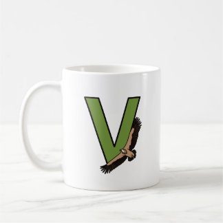 Mug lettre V
