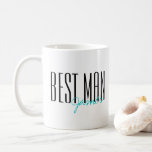 Mug Lettres audacieuses "Best Man" Soirée de mariage p<br><div class="desc">Cadeaux personnalisés pour votre mariage.</div>