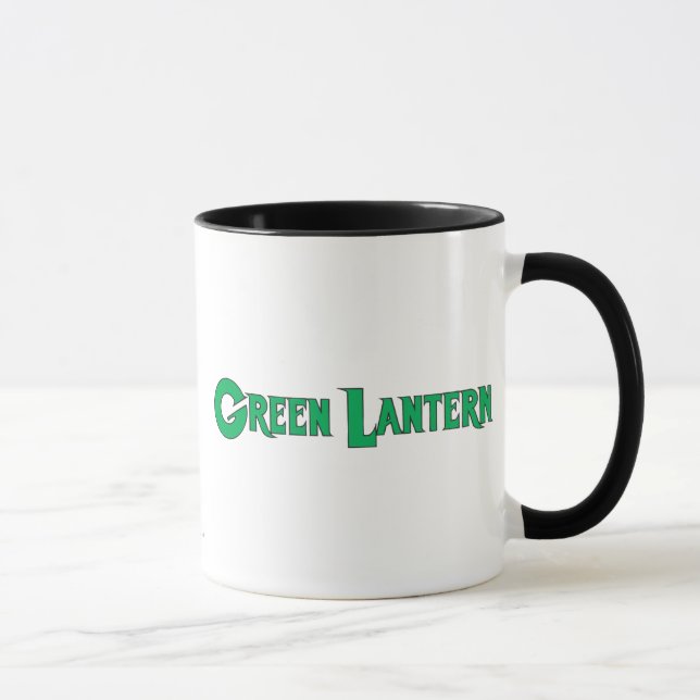 Mug Lettres de lanterne verte 2 (Droite)